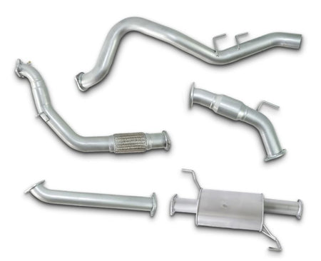 3" Turbo-Back Stainless Steel Exhaust System for 3.0lt Holden Colorado RC & Isuzu DMAX (08/2010 - 06/2012 Models) – Beast Unleashed Performance Exhausts
